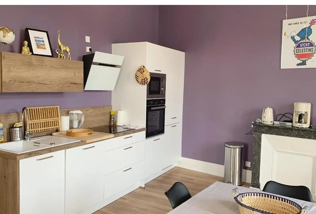 アパート Residence Gambetta - Chambres Dans Appartement Design Grand Confort Le 481 ヴィシー